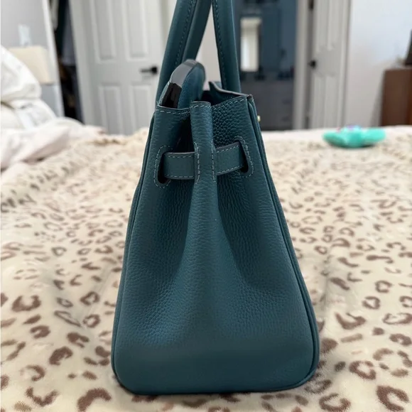 Her mes Birkin style leather bag like new Sz 30cm ❤️VDAY DEAL 1 day only❤️ - Picture 3 of 13